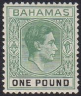 1938 £1 Deep Grey-green And Black On Thick Paper SG 157, Never Hinged Mint. For More Images, Please Visit Http://www.san - Sonstige & Ohne Zuordnung