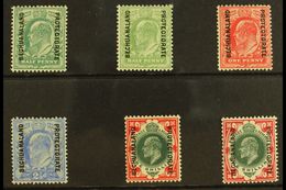 1904-13 KEVII Complete Definitive Set (including Both ½d & 1s), SG 66/71, Fine Mint. (6 Stamps) For More Images, Please  - Sonstige & Ohne Zuordnung