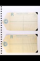 POSTAL STATIONERY 1885-1961 Fine Unused All Different Collection, With Postal Cards (2), Registered Envelopes (6) And A  - Altri & Non Classificati