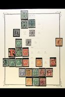 1866-1983 COMPREHENSIVE COLLECTION On Specialty Pages, Fine Mint & Used Chiefly ALL DIFFERENT Stamps, Inc 1867-68 "A" Wi - Bolivien