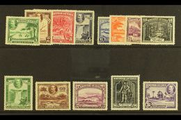 1934-51 Complete Definitive Set, SG 288/300, Fine Mint. (13 Stamps) For More Images, Please Visit Http://www.sandafayre. - Britisch-Guayana (...-1966)