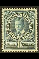 1911-16 8c Greenish-blue Prince George, SG 123a, Fine Mint, Well Centered. For More Images, Please Visit Http://www.sand - Other & Unclassified