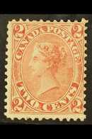 1864 2c Rose-red Queen, SG 44, Fresh Unused. For More Images, Please Visit Http://www.sandafayre.com/itemdetails.aspx?s= - Other & Unclassified