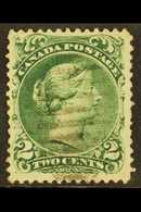 1868 2c Bluish Green Large Queen On Watermarked Paper, SG 57da, Showing Clear "BOT", Finely Used.  For More Images, Plea - Sonstige & Ohne Zuordnung