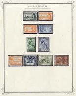 1902-49 FINE MINT COLLECTION Includes 1902-03 ½d And 1d, 1905 2½d, 1908 ¼d, 1912-20 Values To 1s, 1935 Jubilee Set, 1935 - Cayman Islands