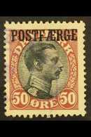 PARCEL POST 1919-41 50 Ore Black And Claret, SG P214 (Facit PF5), Very Fine Used. For More Images, Please Visit Http://w - Other & Unclassified