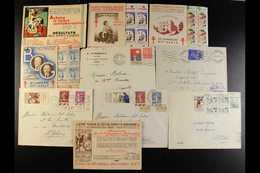 CINDERELLAS - ANTI-TB 1920's To 1950's Delightful Collection Of Stamps, Covers (many With Anti-TB Stamp Tied By Postmark - Other & Unclassified