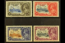 1935 Silver Jubilee Set Complete, Perforated "Specimen", SG 36s/9s, Very Fine Mint. (4 Stamps) For More Images, Please V - Gilbert & Ellice Islands (...-1979)