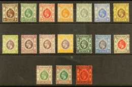 1912 - 21 Wmk Multiple Crown CA Set Complete, SG 100/16, Very Fine And Fresh Mint (17 Stamps) For More Images, Please Vi - Other & Unclassified