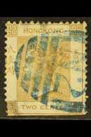 BRITISH POST OFFICES IN JAPAN 1863-71 2c Brown Used In Nagasaki, SG Z16, Damaged At Base But With Superb "N2" Strike In  - Sonstige & Ohne Zuordnung