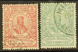 1910 National Plebiscite Of Southern States Set, SG 83/84, Fine Cds Used. (2) For More Images, Please Visit Http://www.s - Ohne Zuordnung