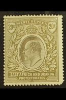 1903-4 20r Grey & Stone, Wmk Crown CC, SG 15, Mint, Corner Perf Fault, Cat.£800. For More Images, Please Visit Http://ww - Vide