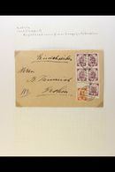 1919-1941 COVERS & CARDS. An Interesting Collection Of Commercial Covers & Cards Written Up On Leaves, Inc 1919 Register - Lettland