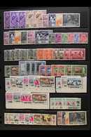 PERLIS 1948-1970 MINT / NHM STOCK Presented On A Stock Page. Includes 1948 RSW Set X2, 1951-55 Defin Range To 35c, 1957  - Other & Unclassified