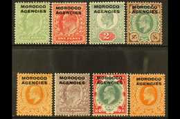 BRITISH CURRENCY: 1907-13 Set To 1s, And Harrison 4d, SG 31/37 And 41, Fine Mint. (8) For More Images, Please Visit Http - Sonstige & Ohne Zuordnung