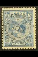 1891-94 5c Blue Queen (SG 148a, NVPH 35), Fine Used With Superb "159" (KAMP BIJ RIJEN) Numeral Cancel, Very Fresh, Very  - Altri & Non Classificati