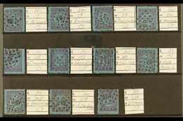 NUMERAL POSTMARKS 1870 Selection Of Fine Used 10c Purple On Blue Postage Due Stamps (NVPH P2, SG D77), All Selected For  - Other & Unclassified