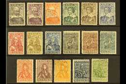 CURACAO 1934 Third Centenary Of Dutch Colonization Complete Set (SG 137/53, NVPH 104/20), Very Fine Cds Used, Fresh. (17 - Other & Unclassified