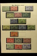 ENGLISH 1911-1928 MINT COLLECTION In Hingeless Mounts On A Page, All Different, Inc 1911 To 2s, 1921 Set, 1924 Surchs Se - Other & Unclassified