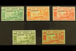 ENGLISH: 1938 POSTAGE DUE Complete Set, SG D6/10, Very Fine Mint. (5) For More Images, Please Visit Http://www.sandafayr - Altri & Non Classificati