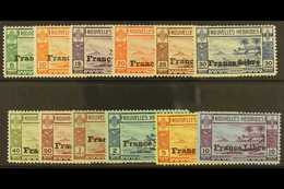 FRENCH INSCRIPTIONS 1941 "France Libre" Ovpt Set Complete, SG F65/76, Very Fine And Fresh Mint. (12 Stamps) For More Ima - Other & Unclassified