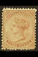 1874-78 3d Brown, Perf 12½, SG 154, Fine Mint. For More Images, Please Visit Http://www.sandafayre.com/itemdetails.aspx? - Other & Unclassified