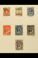 1892-1898 FINE USED COLLECTION With Many Perf Types & Shades Presented On Leaves, Inc 1892-94 "Oil Rivers" Opts To 2½d,  - Altri & Non Classificati