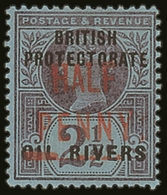 1893 ½d On 2½d Purple On Blue, Type 4 Surcharge In Carmine, SG 13, Very Fine Mint. For More Images, Please Visit Http:// - Sonstige & Ohne Zuordnung