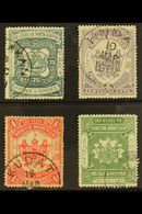 1894 Set To $2 Dull Green, SG 81/84, Very Fine Used, The $ With Faults (4 Stamps) For More Images, Please Visit Http://w - Nordborneo (...-1963)