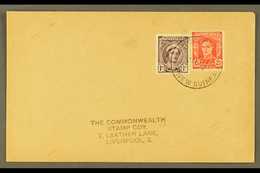 1947 (April) Neat Envelope To England, Bearing Australia 1d And 2½d, Tied By Fine PORT MORESBY/PNG Cds For More Images,  - Papua Nuova Guinea