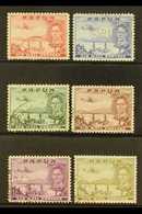 1939-41 Air Post Set Complete, SG 163/68, Very Fine Used (6 Stamps) For More Images, Please Visit Http://www.sandafayre. - Papua Nuova Guinea