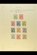 1925-35 FINE MINT COLLECTION. An Attractive ALL DIFFERENT Collection Presented On Album Pages. Includes 1925-27 "Native  - Papua-Neuguinea