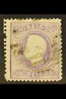 1867 240r Lilac, Curved Label, Perf.12½, Mi 33, Lightly Used, Thin / Small Hole At Top Left, Cat. 600 Euros. For More Im - Other & Unclassified