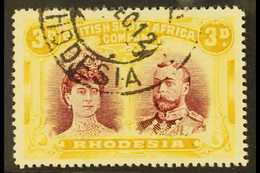 1910 3d Purple And Yellow Ochre, Perf 15, SG 173, Very Fine Used. For More Images, Please Visit Http://www.sandafayre.co - Altri & Non Classificati