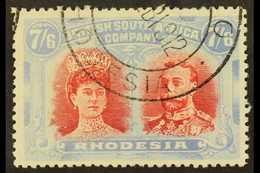 1910-13 7s6d Carmine And Pale Blue Perf 14 Double Head, SG 160b, Very Fine Used. For More Images, Please Visit Http://ww - Sonstige & Ohne Zuordnung