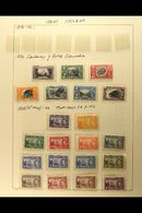 1934-2008 FINE MINT AND NEVER HINGED MINT COLLECTION Includes 1934 Centenary Set To 1s Mint, 1938-44 Complete Definitive - Saint Helena Island