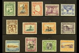 1933 Wilberforce Set Complete, SG 168/80, Very Fine Lightly Hinged Mint (11 Stamps) For More Images, Please Visit Http:/ - Sierra Leone (...-1960)