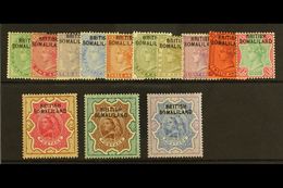 1903 Overprint At Top Set, SG 1/13, Fine Mint Apart From The ½a With A Thin. (13) For More Images, Please Visit Http://w - Somaliland (Herrschaft ...-1959)