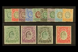 1904 Complete Set, SG 32/44, Fine Mint, 3r With A Crease. (13) For More Images, Please Visit Http://www.sandafayre.com/i - Somaliland (Protettorato ...-1959)