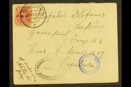 BOER WAR 1901 (1 Sept) Cover To Prisoner Of War Camp At Green Point, Cape Town, Bearing Transvaal 1d "E.R.I." Tied By Po - Unclassified