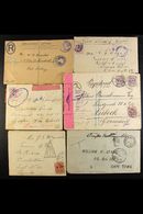 BOER WAR COVERS AND CARDS 1900 (MAY) To 1902 (MAY) Collection Which Includes 1901 (Sep) POW Cover To Diyatalawa Camp In  - Unclassified