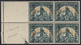 OFFICIAL 1944-50 1½d Blue-green & Yellow-buff With Diaeresis Over Second "E" In "OFFISIEEL" SG.O33a, In A Part Arrow Blo - Unclassified