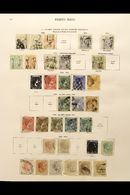 1873 - 1900 FINE MINT AND USED COLLECTION Extensive Collection On Printed Pages Incl 1873 Vals To 50c, 1877 Vals To 50c, - Other & Unclassified