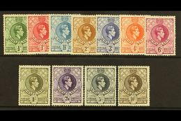 1938 Geo VI Set Complete, SG 28/38a, Very Fine Mint. (11 Stamps) For More Images, Please Visit Http://www.sandafayre.com - Swasiland (...-1967)