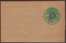 POSTAL STATIONERY (WRAPPERS) 1920 10pa Emerald Ottoman Empire Wrapper With The Syrian Arab Kingdom "Arab Government" Mon - Syrien