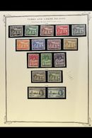 1938-50 COMPLETE FINE MINT COLLECTION On Dedicated Album Pages, Complete From The 1938-45 Definitives To The 1950 Defini - Turks E Caicos