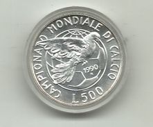 1990 - Italia 500 Lire Calcio     ----- - 500 Lire