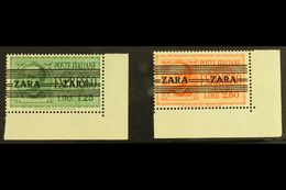 GERMAN OCCUPATION OF ZARA 1934 (Nov) 1L25 And 2L50 Express Letter Stamps Of Italy With "ZARA" And Horizontal Lined Overp - Sonstige & Ohne Zuordnung