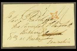 1836 (19 Feb) Entire Wrapper From Oxford To Kirkham, Nr Preston Addressed In The Hand Of, And Endorsed By "WN" Arthur We - ...-1840 Prephilately
