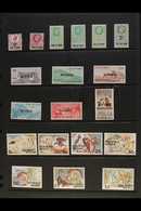 ISLE OF MAN REVENUES 1921-76 Fine Never Hinged Mint Collection, With 1921 2d On 2d, 1960 6d, 1s, 2s6d, And 10s, 1961 2s  - Sonstige & Ohne Zuordnung